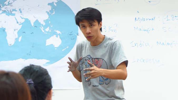 Dương Anh Vũ. Ảnh: Trần Anh Khoa.