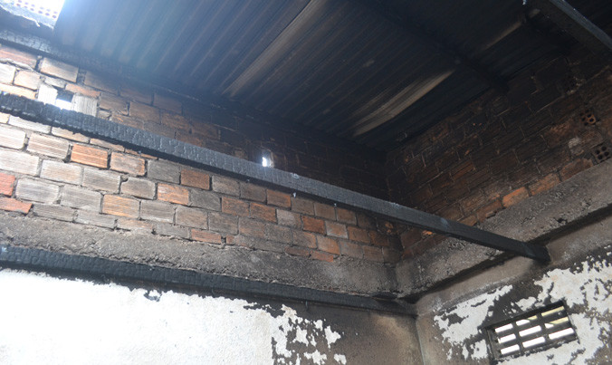 Hiện trường vụ cháy.