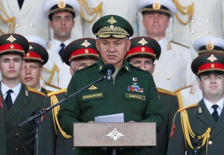 Bộ trưởng Quốc phòng Nga Sergei Shoigu. Ảnh: Reuters