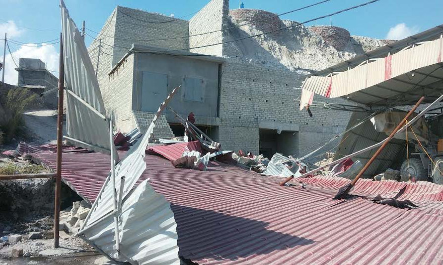 Hiện trường vụ việc.