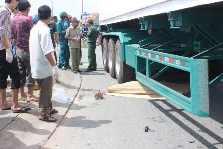 Hiện trường vụ tai nạn