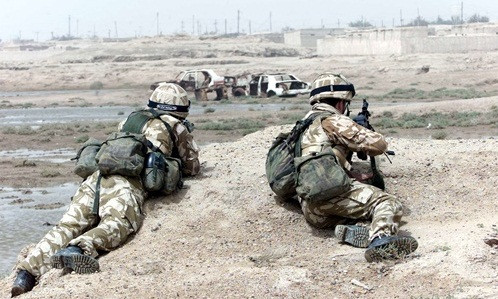 Hai đặc nhiệm SAS. Ảnh minh họa: PA.