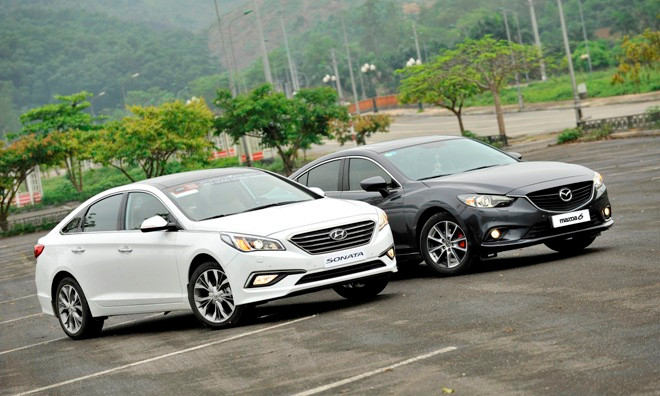Hyundai Sonata vs Mazda6