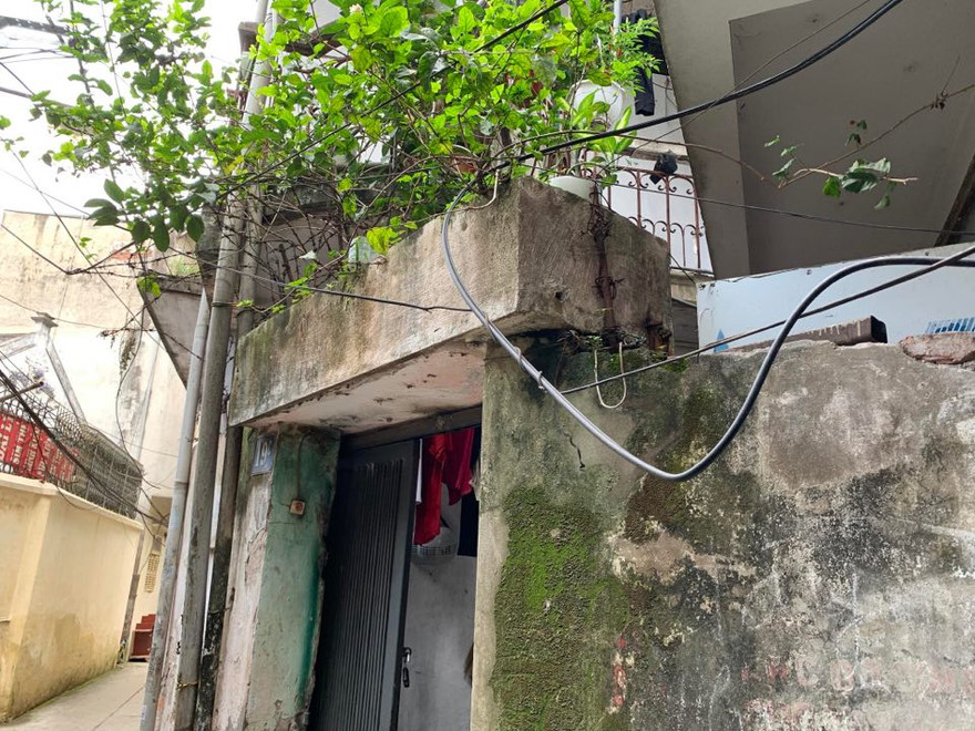 Ngôi nhà nơi xảy ra sự việc.