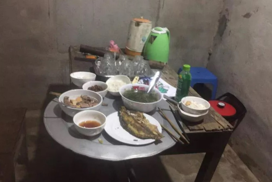 Hiện trường vụ việc - Ảnh: N.N.