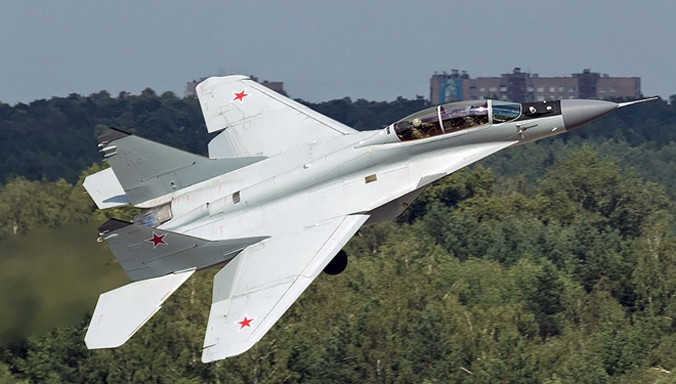 Một chiếc Mig-29M2 (bản huấn luyện của Mig-29M).