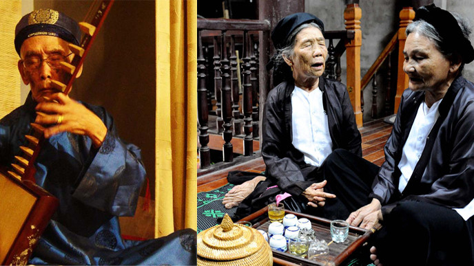 Một số quy định có thể làm khó nhiều nghệ nhân khi xét tặng danh hiệu (trong ảnh là nghệ nhân Nguyễn Phú Đẹ, Nguyễn Thị Quyết và Tạ Thị Vi). Ảnh: H.Nguyên 