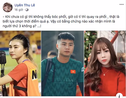 Thủ môn Văn Toản bị tố 'bắt cá hai tay', bạn gái mới nói gì?