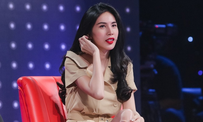 Ca sĩ Thuỷ Tiên.