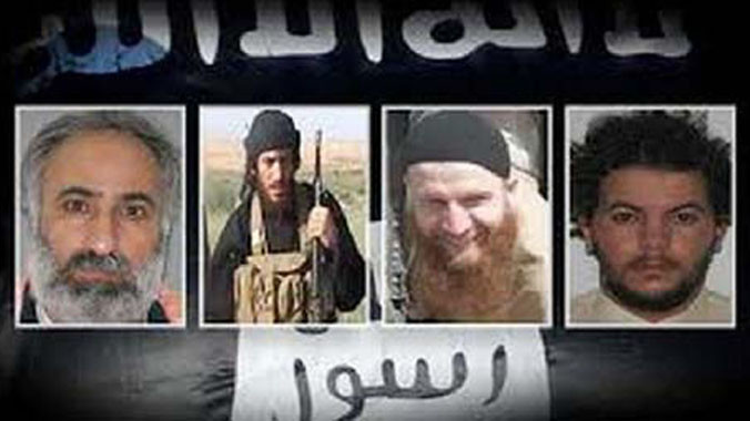 4 nhân vật IS vừa đưa vào danh sách "tìm và diệt".