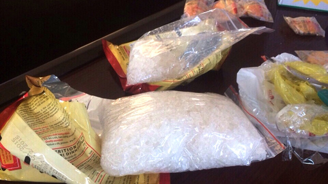 Tang vật bị thu giữ.