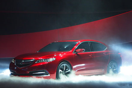 Acura TLX Concept chính thức ra mắt tại Detroit