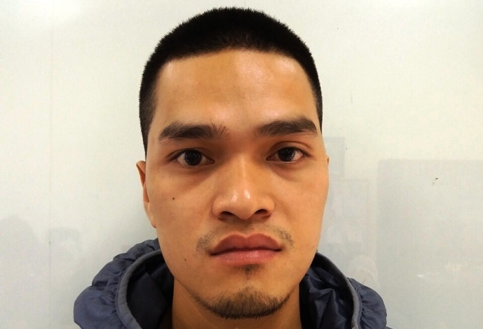 Đối tượng Nhật tại cơ quan điều tra.