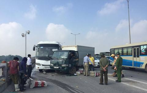 Hiện trường vụ tai nạn. Ảnh: OFFB.