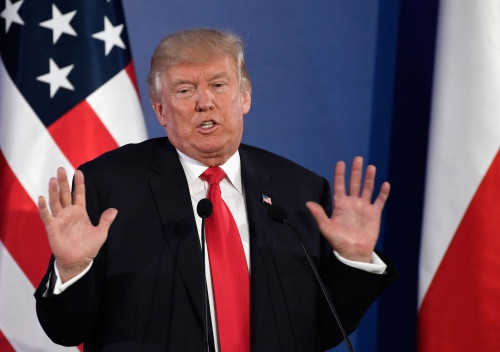 Tổng thống Mỹ Donald Trump. Ảnh: AP.