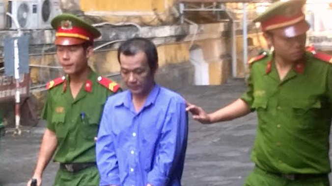 Yêu râu xanh Bùi Văn Giàu lãnh án vì hiếp dâm trẻ vị thành niên đang mang bệnh tâm thần. Ảnh: Tân Châu