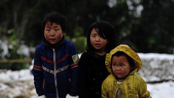 Những hình ảnh này được chia sẻ nhiều trên mạng xã hội nhằm kêu gọi thiện nguyện.