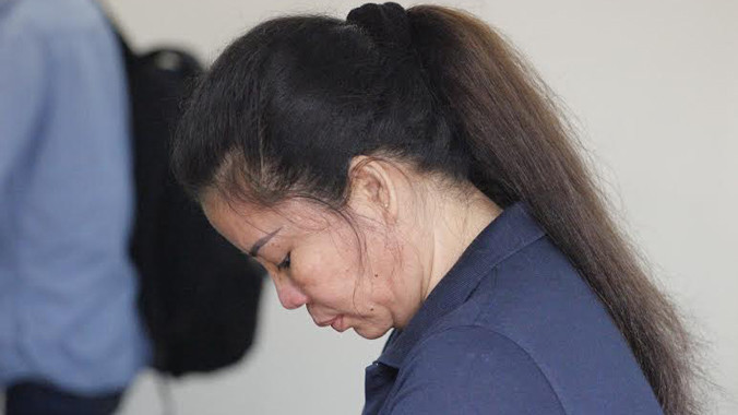 Trần Thị Kim Chi tại TAND TP.HCM ngày 26/1. Ảnh: Tân Châu