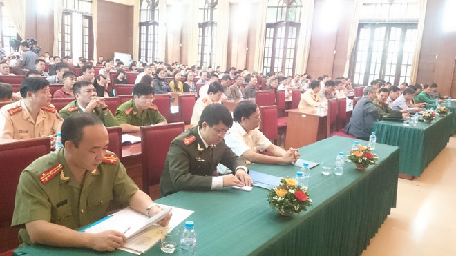 Các đại biểu tham dự Hội nghị sáng 4/11. Ảnh: Tuấn Nguyễn