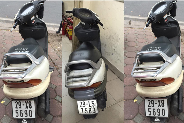 Nhiều xe Honda Spacy làm giả số khung, số máy, giấy tờ bị lực lượng chức năng bắt giữ.