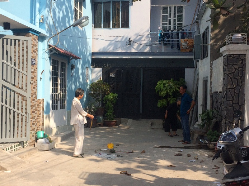 Hiện trường vụ việc.