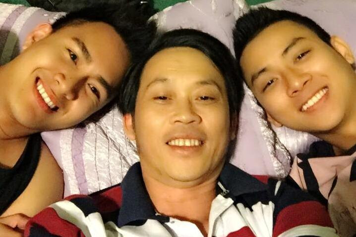 Hình ảnh Hoài Linh chia sẻ cách đây ít giờ.