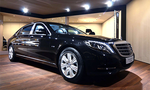 Chi tiết Mercedes-Maybach S600 Guard bọc thép