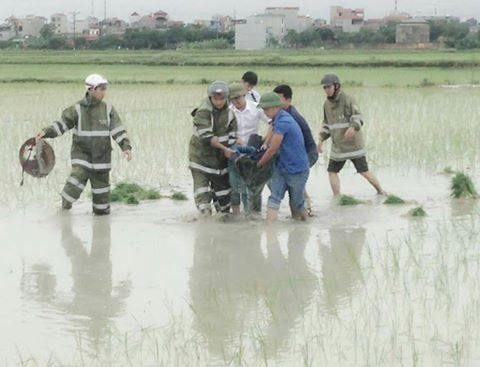 Hiện trường vụ việc. Ảnh: facebook.