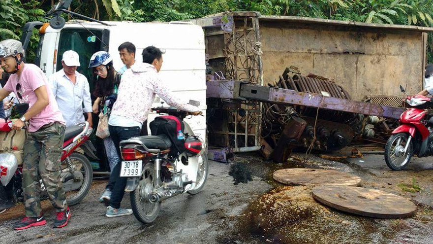 Hiện trường vụ việc. Ảnh otofun.