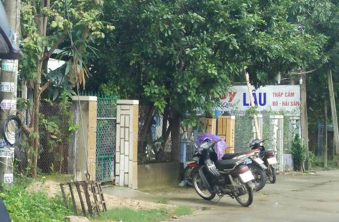 Ngôi nhà nơi xảy ra vụ việc đáng tiếc