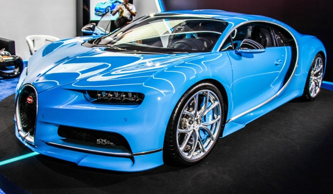Siêu phẩm Bugatti Chiron trình làng châu Á tại Singapore