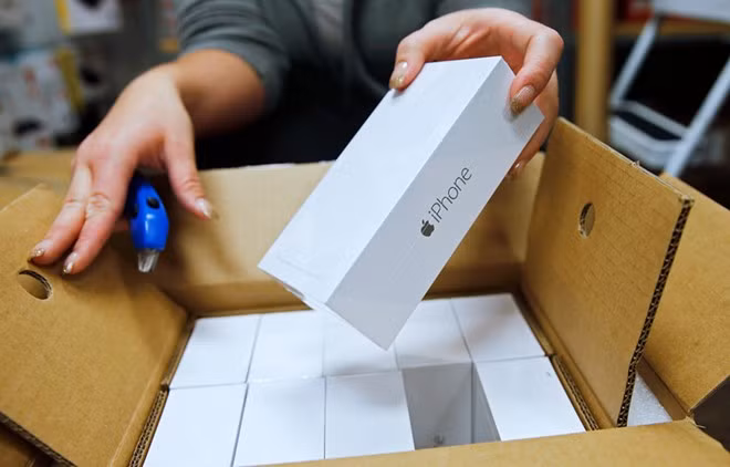 Đào hầm trộm cả kho 240 chiếc iPhone 6 
