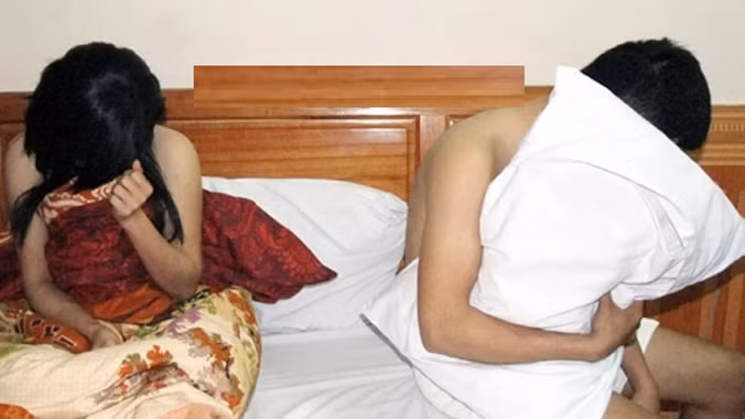 Bắt quả tang bốn đôi nam nữ đang mua bán dâm
