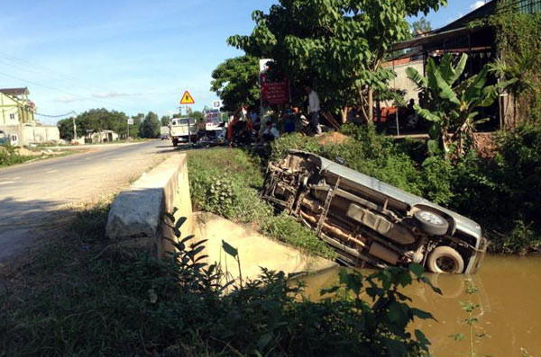 Hiện trường vụ tai nạn