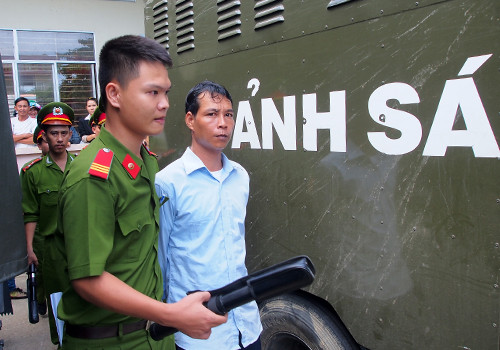 Vinh bị tuyên phạt 5 năm tù. Ảnh: Nguyễn Đông