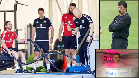 Đội tuyển xứ Wales được chăm chút 'tận răng'