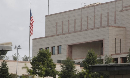 Lãnh sự quán Mỹ tại Adana, Thổ Nhĩ Kỳ. Ảnh: APA.