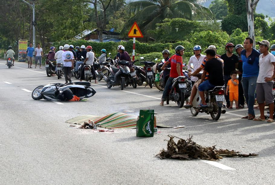 Hiện trường vụ tai nạn