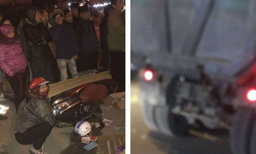 Hiện trường vụ tai nạn. Ảnh: Báo Giao thông