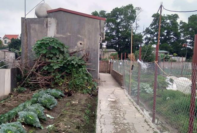 Ngôi nhà nơi xảy ra vụ án mạng.