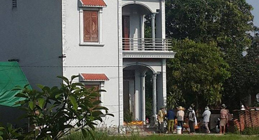 Ngôi nhà nơi xảy ra sự việc.