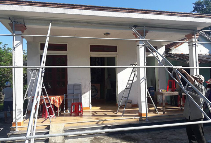 Ngôi nhà ông Lợi nơi xảy ra sự việc.