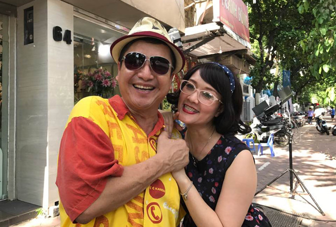 Vân Dung - Chí Trung với tạo hình nhân vật trong "Ghét thì yêu thôi".