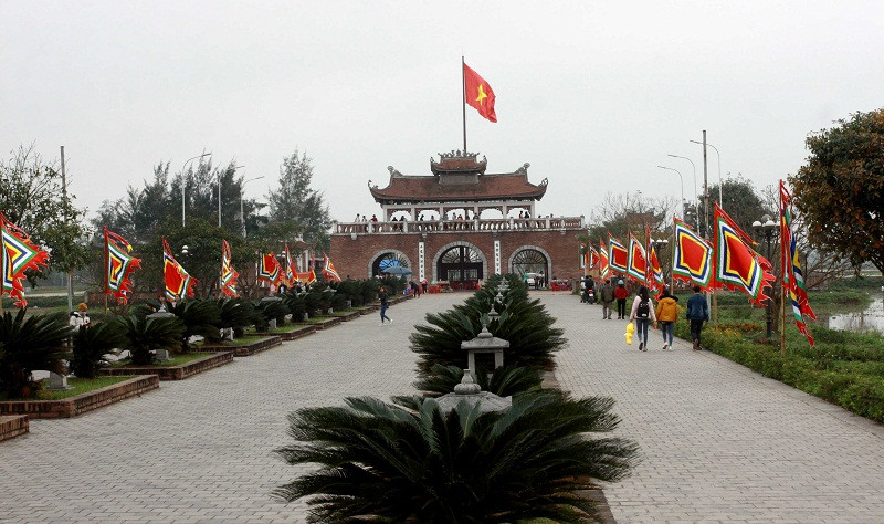 Đền Trần ở Thái Bình. Ảnh: Hoàng Long