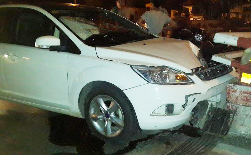 Hiện trường vụ việc.