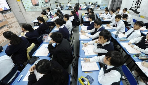 Một lớp học ở trung tâm Beacon. Ảnh: AP.