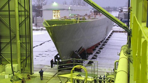  Thân tàu quét mìn Project 12700.