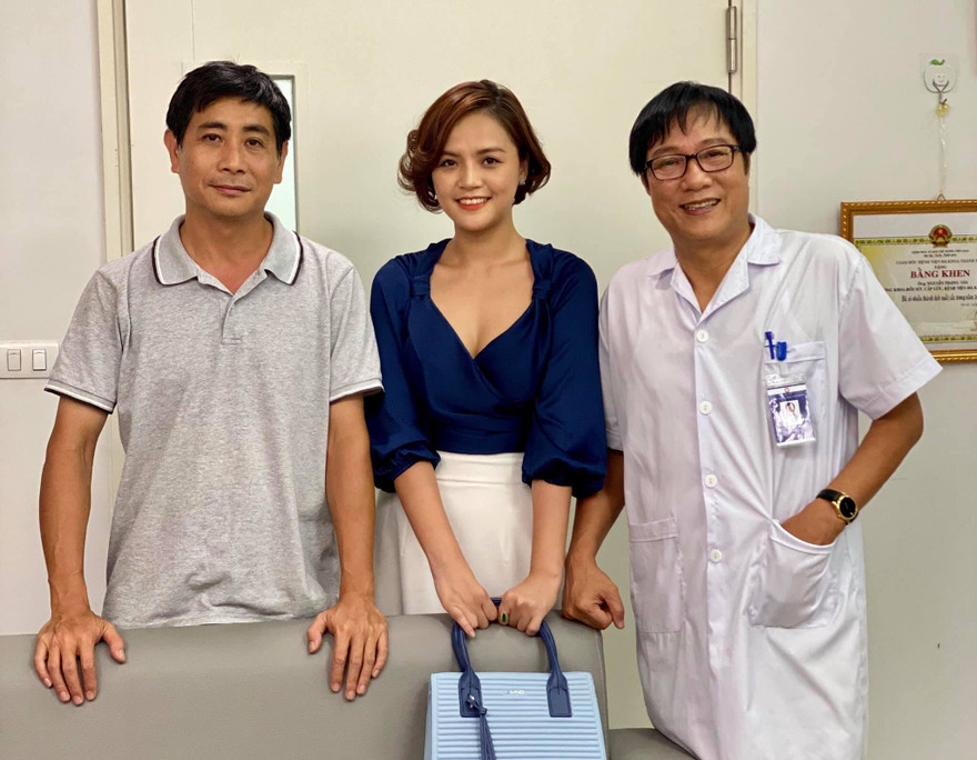 Nữ diễn viên Thu Quỳnh trong "Lửa ấm"