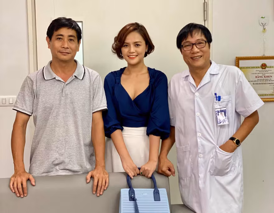 Nữ diễn viên Thu Quỳnh trong "Lửa ấm"