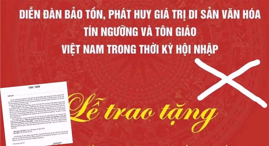 Hội Di sản Văn hóa Việt Nam yêu cầu dừng tổ chức diễn đàn có dấu hiệu trục lợi